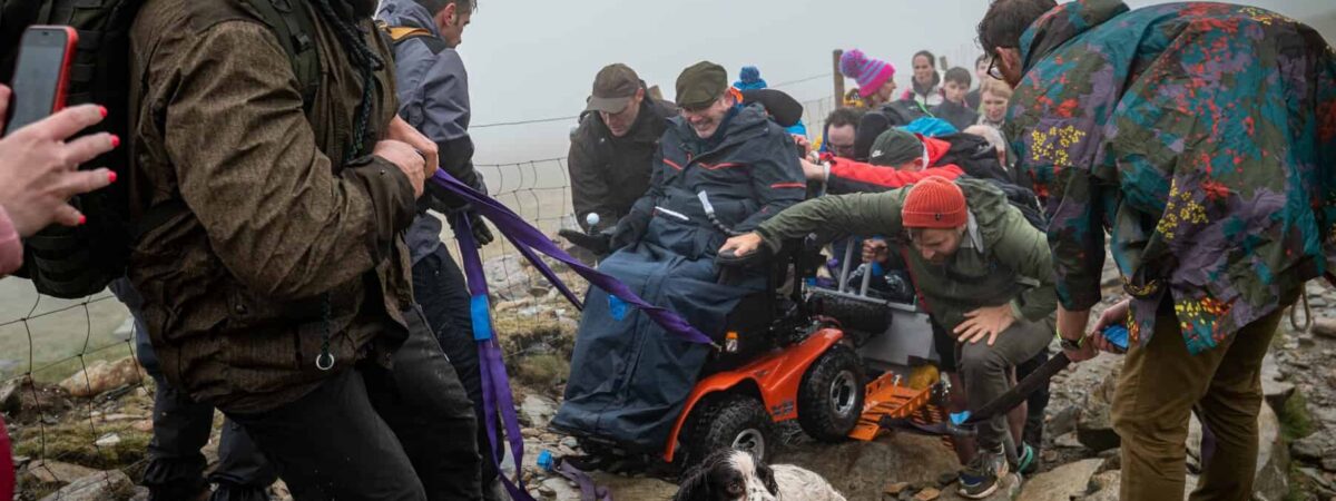 Ian Flatt at Snowdon