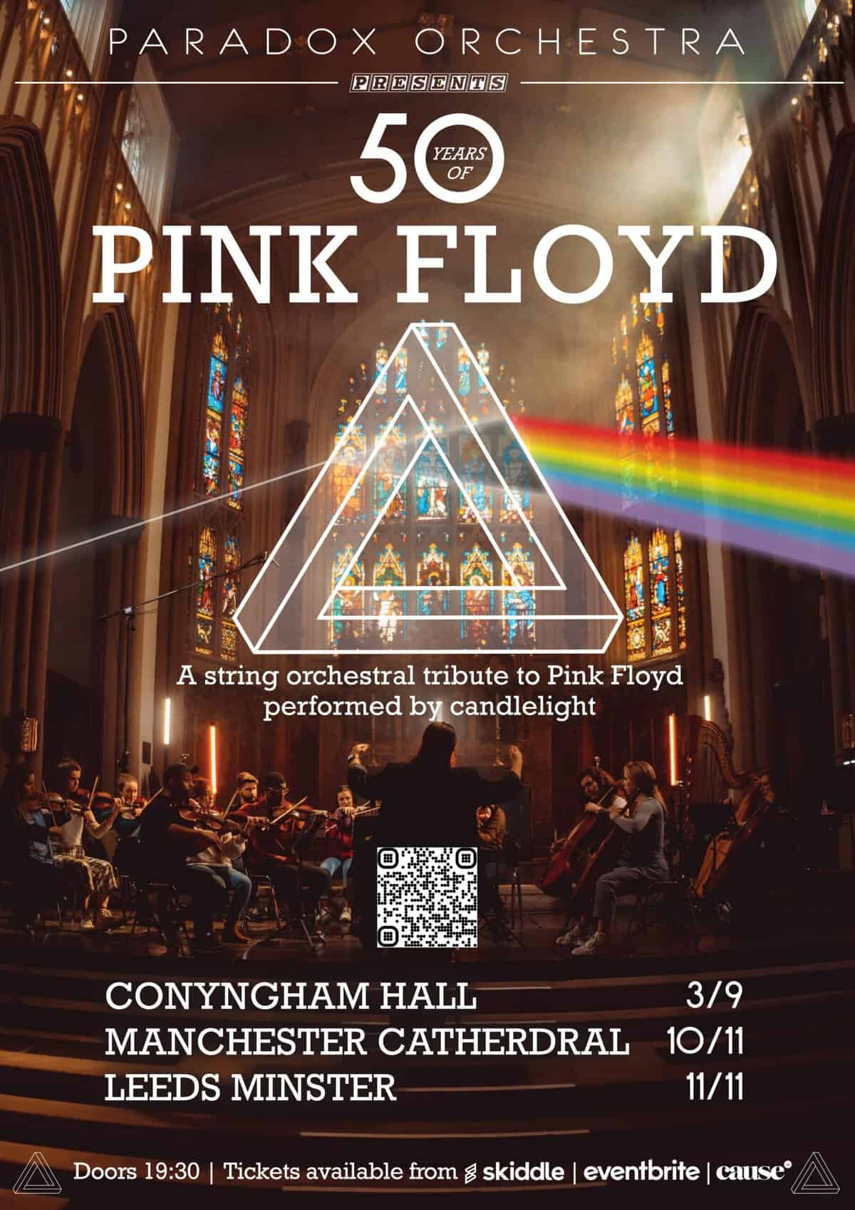 Paradox Orchestra 50 Years of Pink Floyd Cause UK